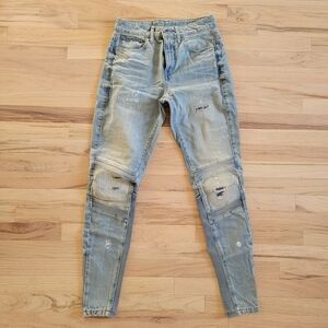 G-Star - Tall Motac Deconstructed 3D High Waist Skinny Jeans